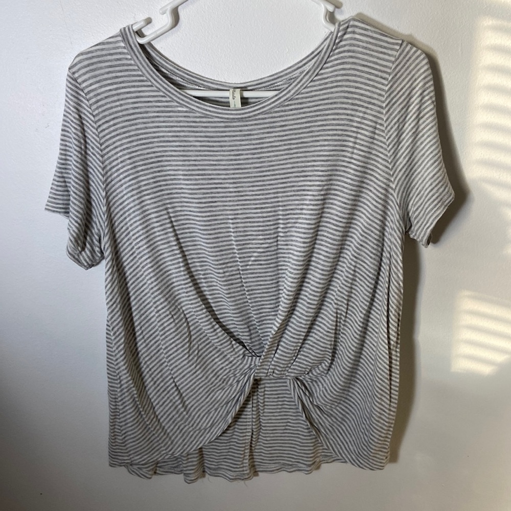 striped top